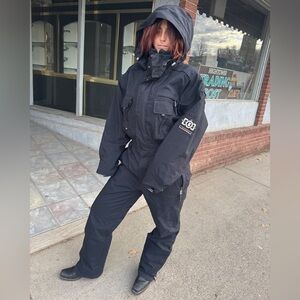 Rare Bogner x Joop Women’s Black Technical Ski Suit Medium Alpine Pwrfomance